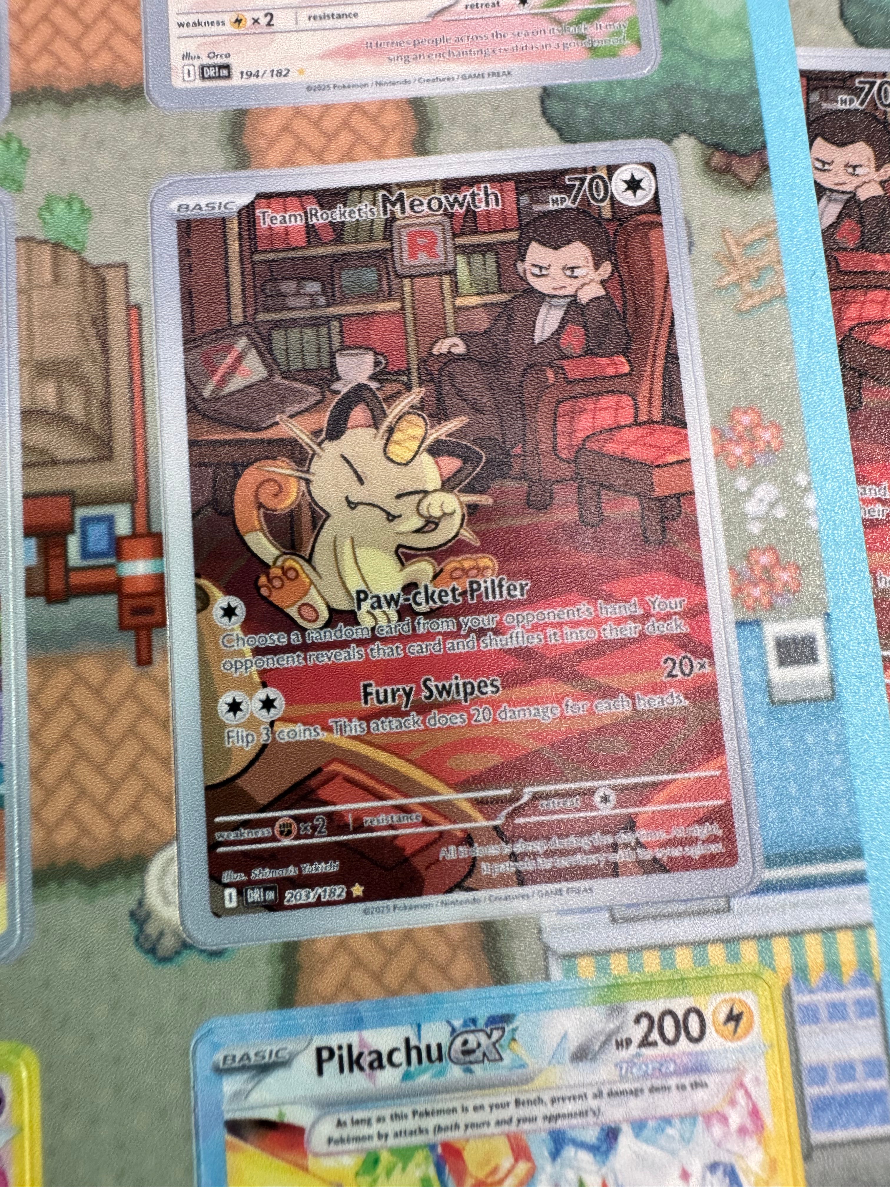 Pokemon Sticker Sheet Lg